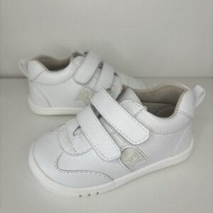 Pirufin-Barefoot deportiva blanca velcro