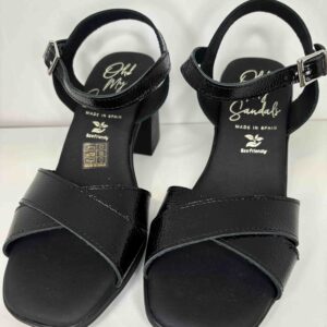 Oh! My Sandals - Sandalia tacón negra