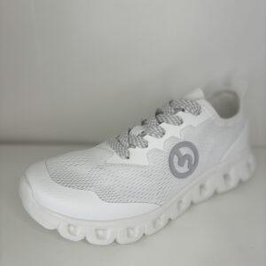 B&W-Zapatillas Malla Blanco