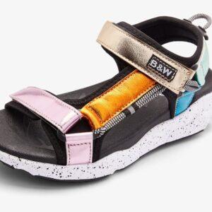 B&W-Sandalias Tiras